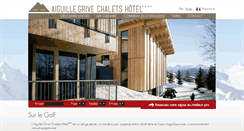 Desktop Screenshot of hotelaiguillegrive.com